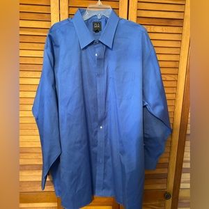 Joseph a bank 19 35 blue button down dress